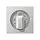 JUNG A 1541 AL draaiknop tbv jaloezie A-range aluminium