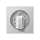 JUNG A 1541 AL draaiknop tbv jaloezie A-range aluminium