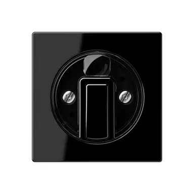 JUNG A 1541 SW draaiknop tbv jaloezie A-range zwart glans