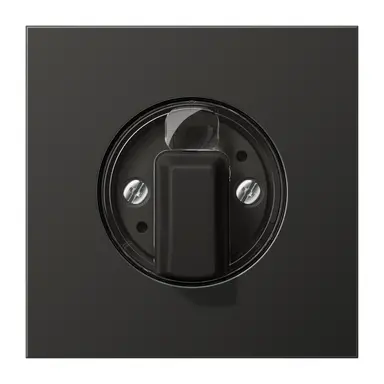 JUNG AL 1941 AN draaiknop tbv jaloezie of draaischakelaar LS990 antraciet gelakt aluminium