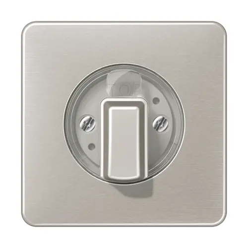 JUNG CD 1541 PT draaiknop tbv jaloezie of draaischakelaar CD500 platina