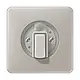 JUNG CD 1541 PT draaiknop tbv jaloezie of draaischakelaar CD500 platina
