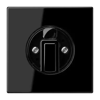 JUNG LS 1941 SW draaiknop tbv jaloezie of draaischakelaar LS990 zwart glans