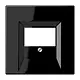 JUNG LS 969 T SW centraalplaat multimedia LS990 zwart glans