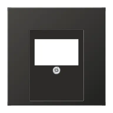 JUNG AL 2969 T AN centraalplaat multimedia LS990 antraciet gelakt aluminium