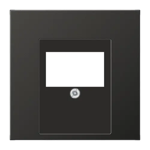 JUNG AL 2969 T AN centraalplaat multimedia LS990 antraciet gelakt aluminium