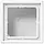 JUNG LS 581 A WW opbouwbak 1-voudig LS990 alpine wit