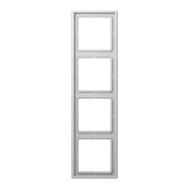 JUNG LS 984 LG afdekraam 4-voudig LS990 lichtgrijs