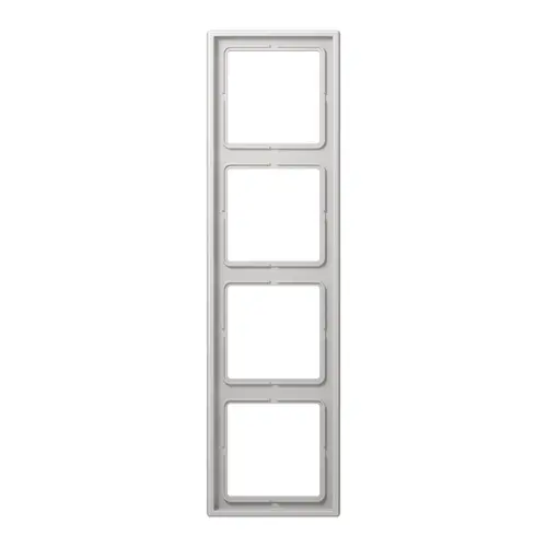 JUNG LS 984 LG afdekraam 4-voudig LS990 lichtgrijs