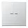 JUNG AL 2995 KO5 schakelwip 2-voudig met controlevenster LS990 aluminium