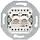 JUNG UAE 8-8 UPO RJ45 datawandcontactdoos CAT3 2-voudig