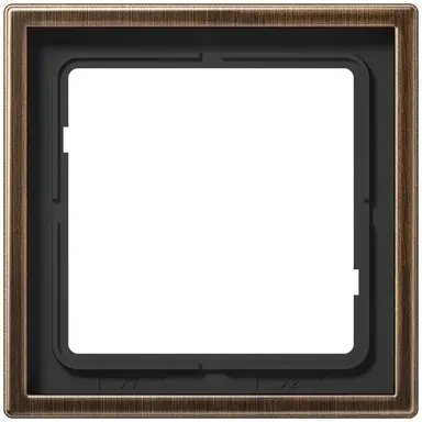 JUNG ME 2981 AT afdekraam 1-voudig LS990 messing antiek