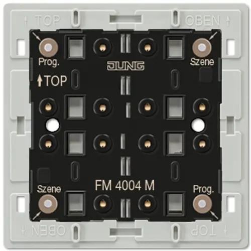 JUNG FM 4004 M eNet radiografische wandzender 4-voudig