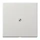 JUNG LS 990 A LG centraalplaat snoer invoer incl. draagframe LS990 lichtgrijs