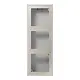 JUNG ES 2583 A-L opbouwbak 3-voudig LS990 edelstaal