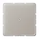 JUNG CD 590 A PT centraalplaat met snoerinvoer en draagring CD500 platina