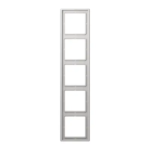 JUNG LS 985 LG afdekraam 5-voudig LS990 lichtgrijs