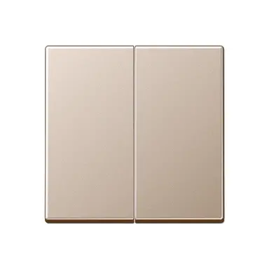 JUNG A 595 CH schakelwip 2-voudig A-range champagne