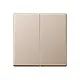 JUNG A 595 CH schakelwip 2-voudig A-range champagne