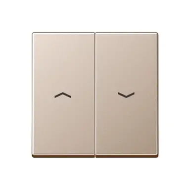 JUNG A 595 P CH wip tbv jaloezieschakelaar A-range champagne