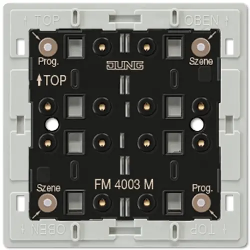 JUNG FM 4003 M eNet radiografische wandzender 3-voudig