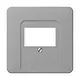 JUNG CD 569 T GR centraalplaat multimedia CD500 grijs