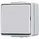 JUNG 606 W wisselschakelaar 10A met onderbak IP44 WG600