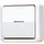 JUNG 606 KO5 A WW opbouw wisselschakelaar met controlelamp 10A AP600 alpine wit