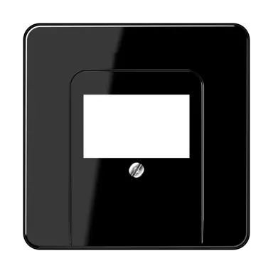 JUNG CD 569 T SW centraalplaat multimedia CD500 zwart glans