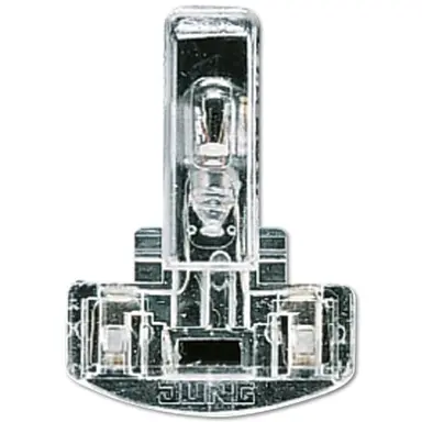 JUNG 95 glimlampje voor schakelaar en impulsdrukker 230V 0,5 mA wit