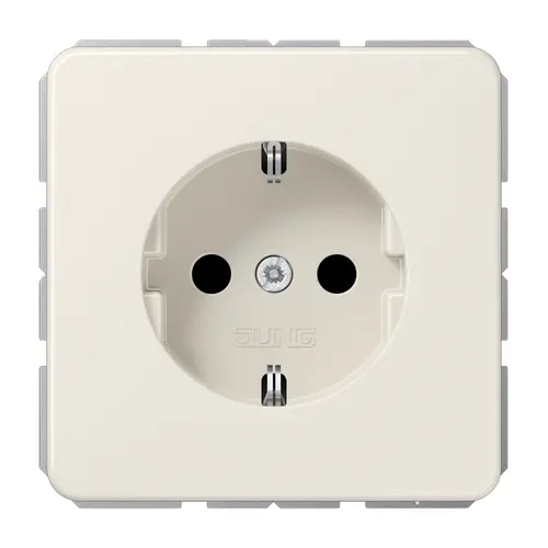 JUNG CD 1520 N wandcontactdoos randaarde CD500 creme