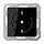 JUNG A 1520 NKI SW wandcontactdoos randaarde Safety+ A-range zwart