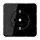 JUNG CD 1520 NKI SW wandcontactdoos randaarde Safety+ CD500 zwart
