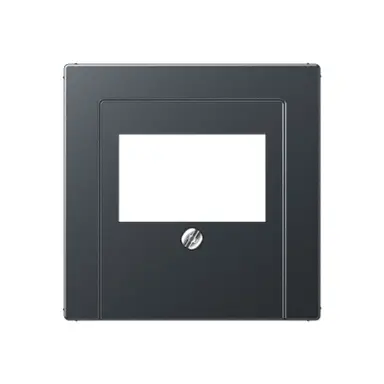 JUNG A 569 BFPLT ANM centraalplaat multimedia A-range antraciet mat