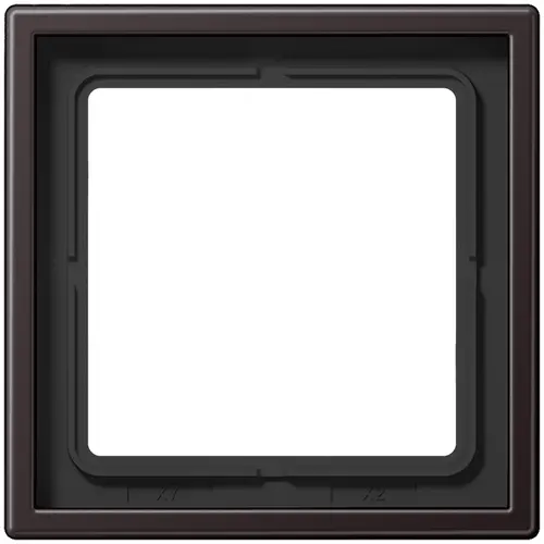 JUNG AL 2981 D afdekraam 1-voudig LS990 dark gelakt aluminium