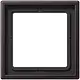 JUNG AL 2981 D afdekraam 1-voudig LS990 dark gelakt aluminium