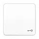 JUNG CD 590 T WW schakelwip met sleutelsymbool CD500 alpine wit