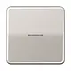 JUNG CD 590 KO5 PT schakelwip met controlevenster CD500 platina