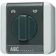 JUNG 834.20 W jaloezie draaischakelaar 2-polig opbouw IP44 WG800