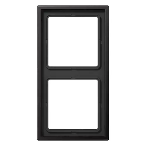 JUNG AL 2982 D afdekraam 2-voudig LS990 dark gelakt aluminium