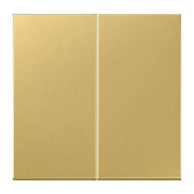 JUNG ME 2995 C schakelwip 2-voudig LS990 messing klassiek