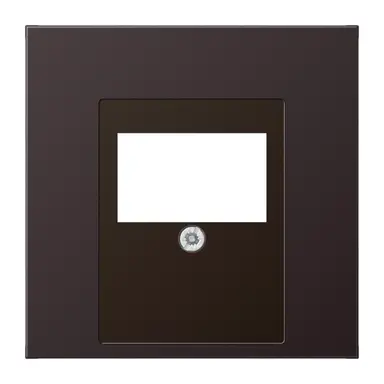 JUNG AL 2969 T D centraalplaat multimedia LS990 dark gelakt aluminium