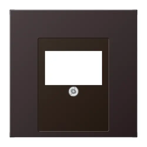 JUNG AL 2969 T D centraalplaat multimedia LS990 dark gelakt aluminium