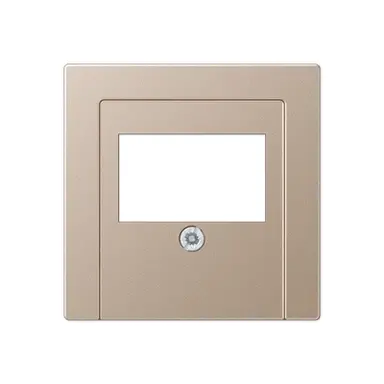 JUNG A 569 PLT CH centraalplaat multimedia A-range champagne