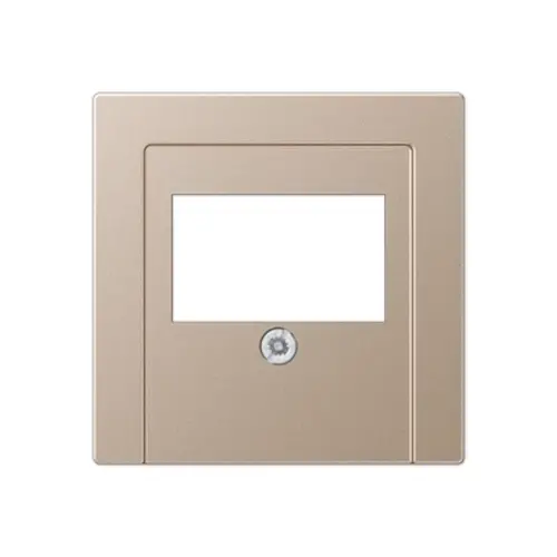 JUNG A 569 PLT CH centraalplaat multimedia A-range champagne