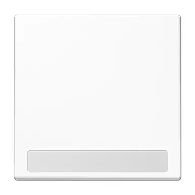 JUNG LS 990 NA WW schakelwip met tekstvenster LS990 alpine wit