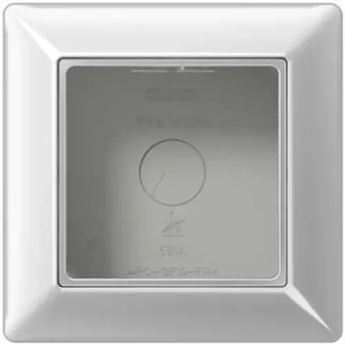 JUNG AS 581 A AL opbouwbak 1-voudig A-range aluminium