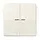 JUNG CD 595 KO5 schakelwip 2-voudig met controlevenster CD500 creme