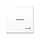 JUNG AS 591 KO5T WW schakelwip met sleutelsymbool en controlevenster alpine wit