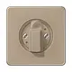 JUNG CD 1541 GB draaiknop tbv jaloezie of draaischakelaar CD500 goud brons
